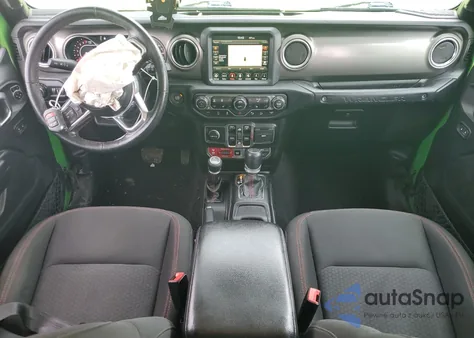 2019 Jeep Wrangler Unlimited Rubicon z USA, uszkodzony, nr VIN 1C4HJXFG6KW581615